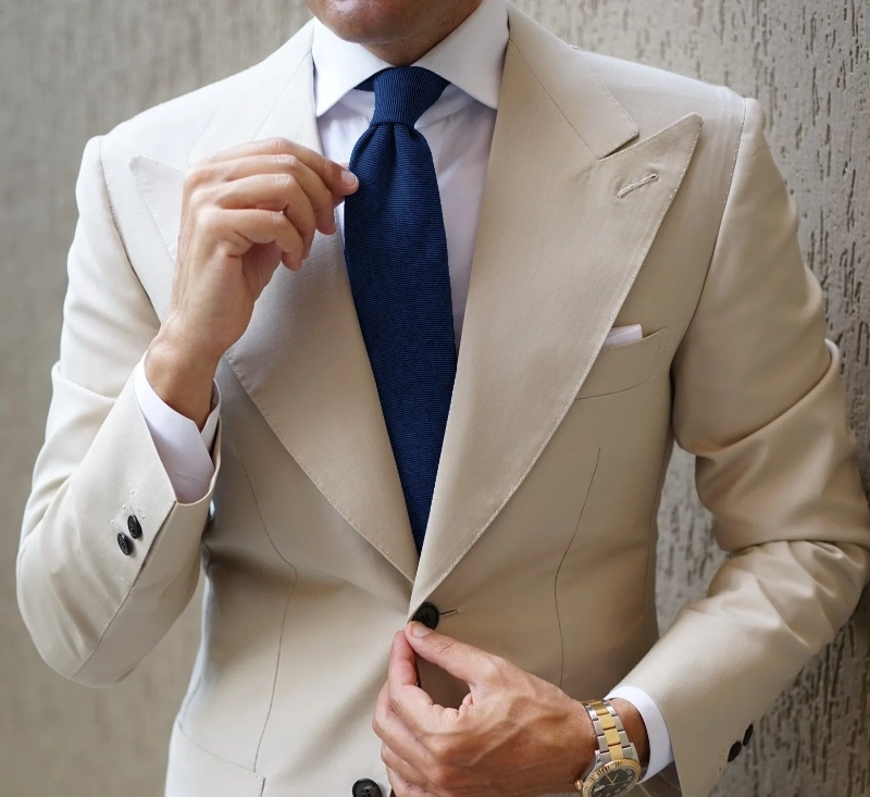beige suit combinations 12