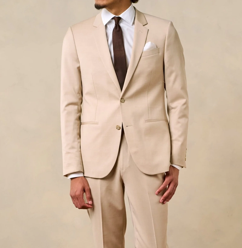 beige suit combinations 14