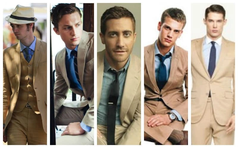 beige suit combinations 17