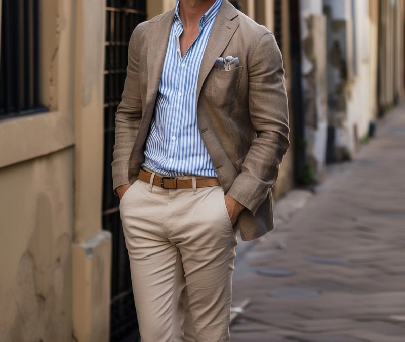 beige suit combinations 18