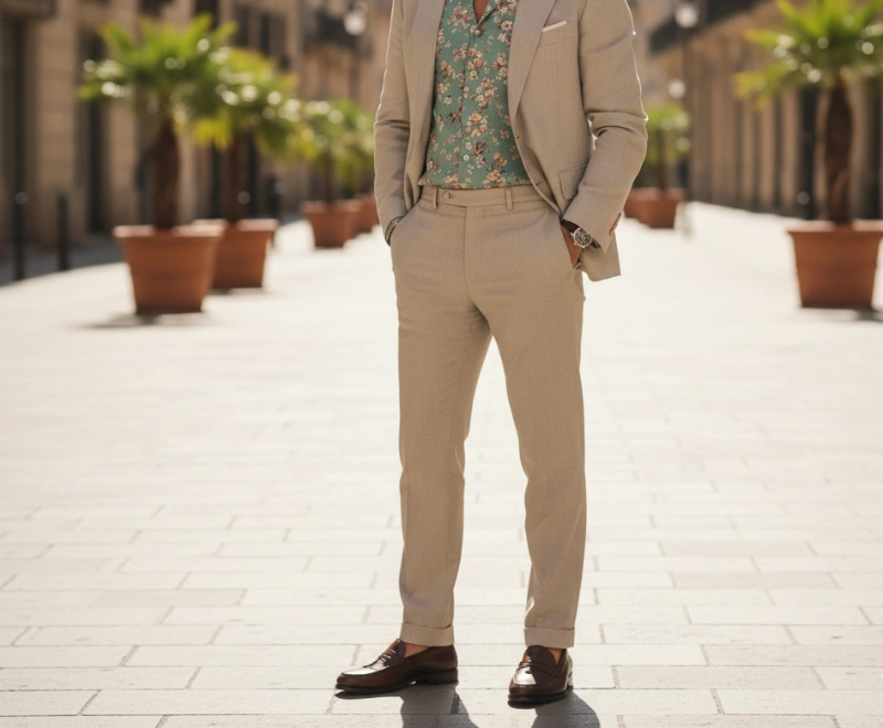 beige suit combinations 8
