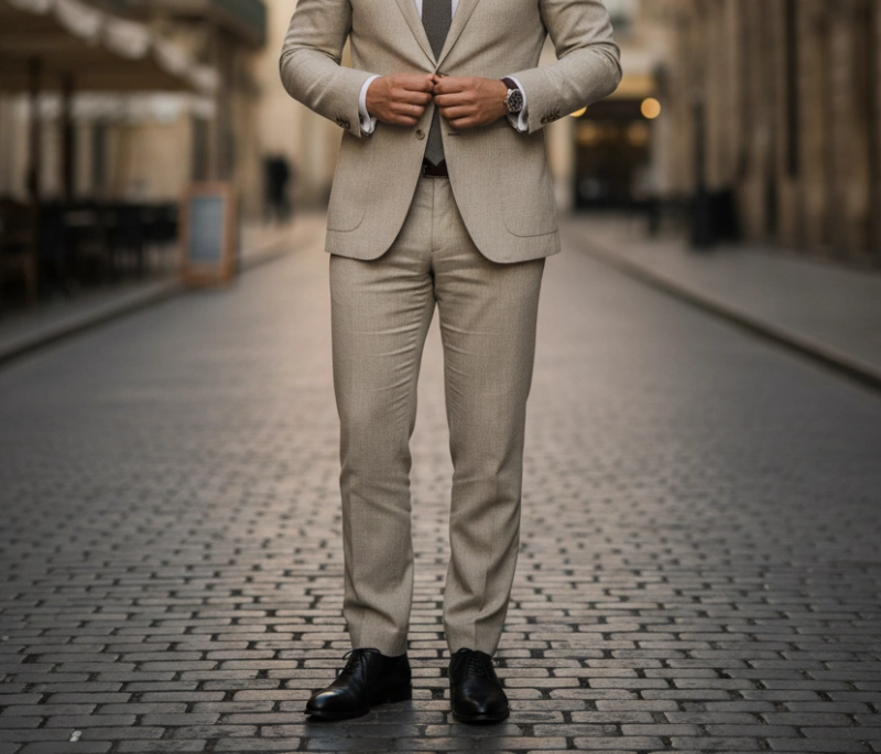 beige suit combinations 9