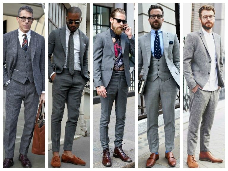 What Colour Shirt To Wear With Grey Suit For A Perfect Look