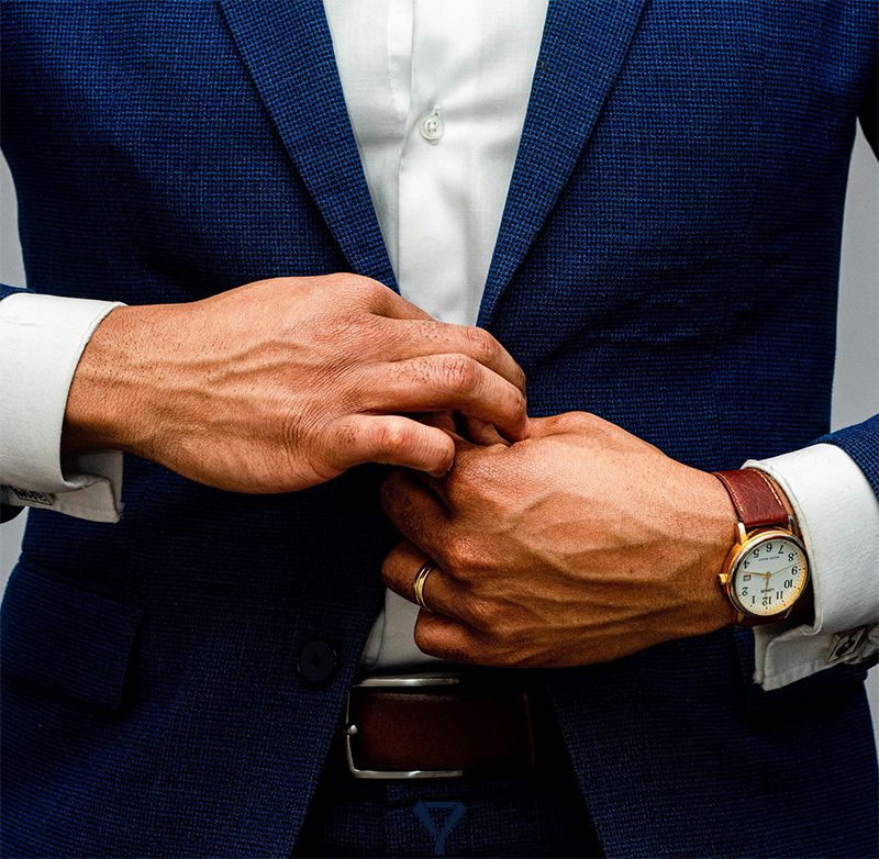 how to style a navy suit 16