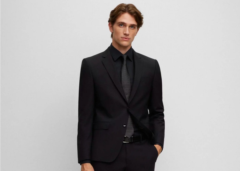 How to wear a black suit: A full black suit styling guide 37 how to wear a black suit 17 1