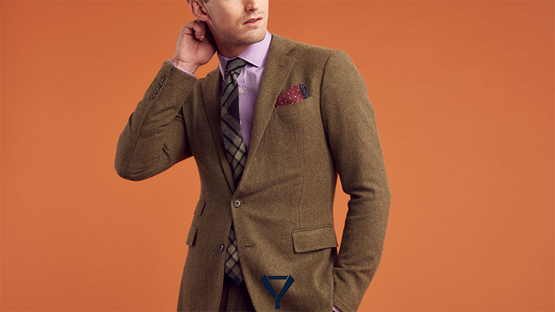 how to wear a brown suit 13