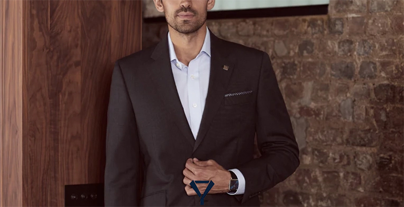 how to wear a brown suit 14