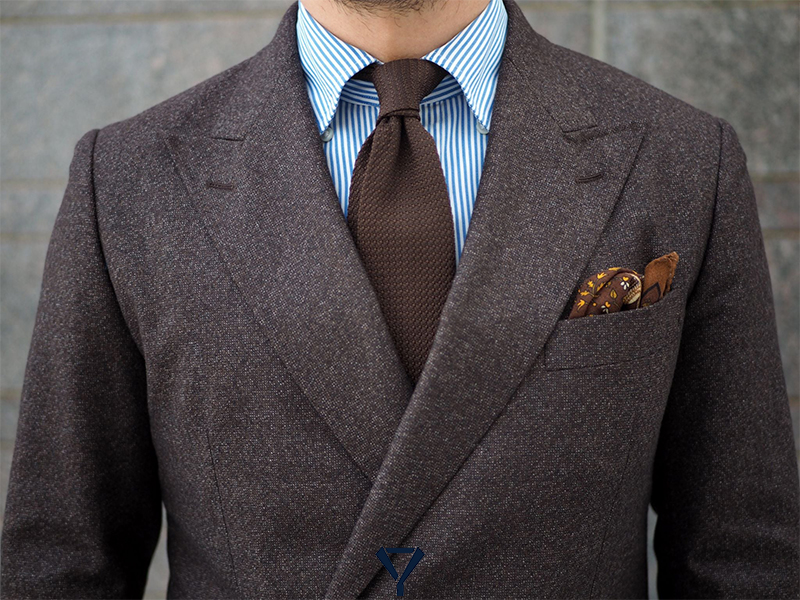 how to wear a brown suit 6