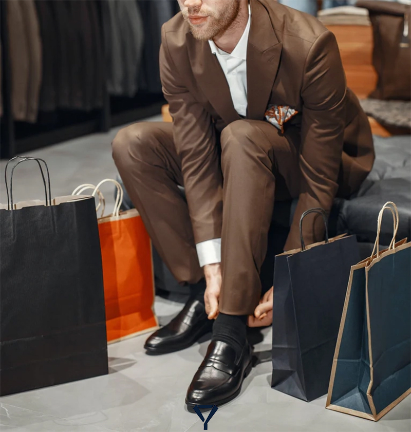 how to wear a brown suit 8