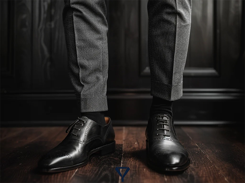 how to wear a charcoal suit 12