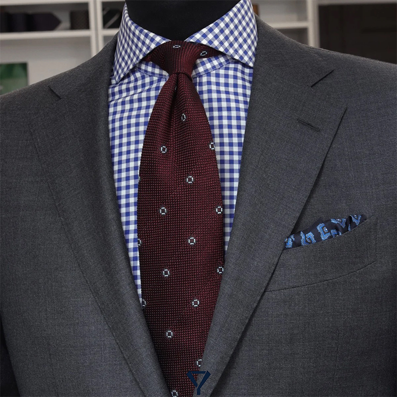 how to wear a charcoal suit 4