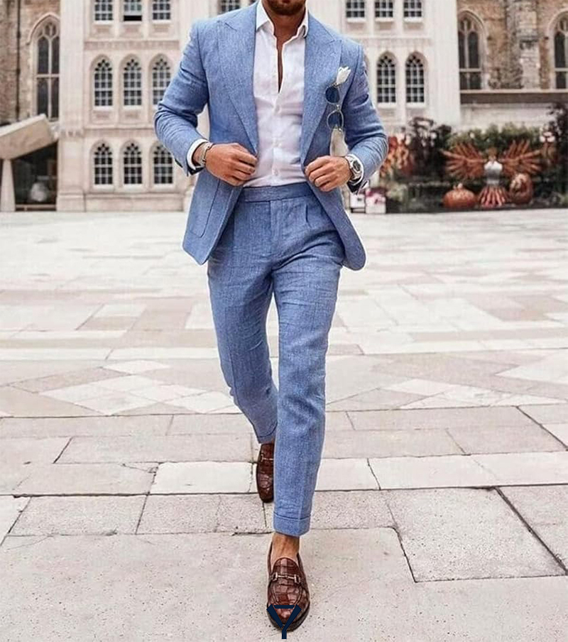 How to Wear a Linen Suit Like a True Gentleman? 27 how to wear a linen suit 11