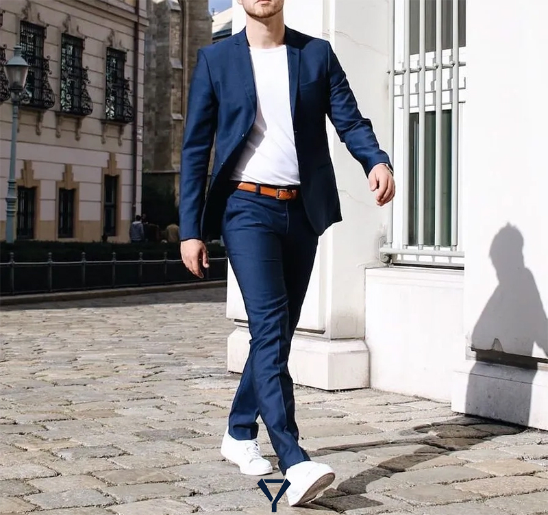 how to wear a suit 44