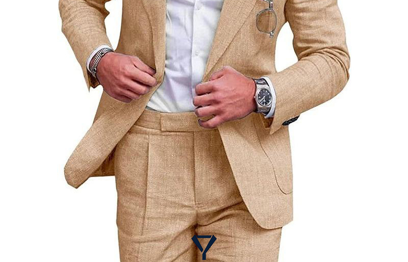 how to wear a tan suit 19