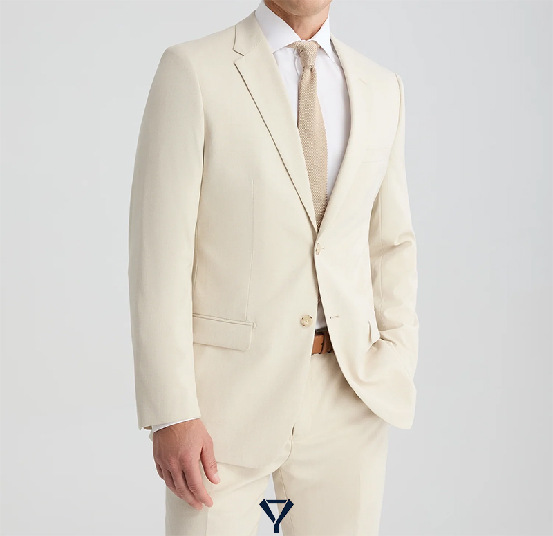 how to wear a tan suit 24