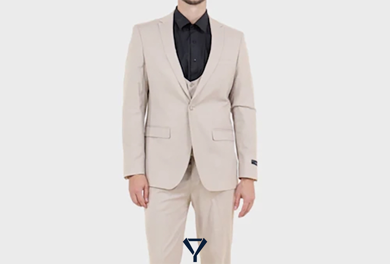 how to wear a tan suit 26