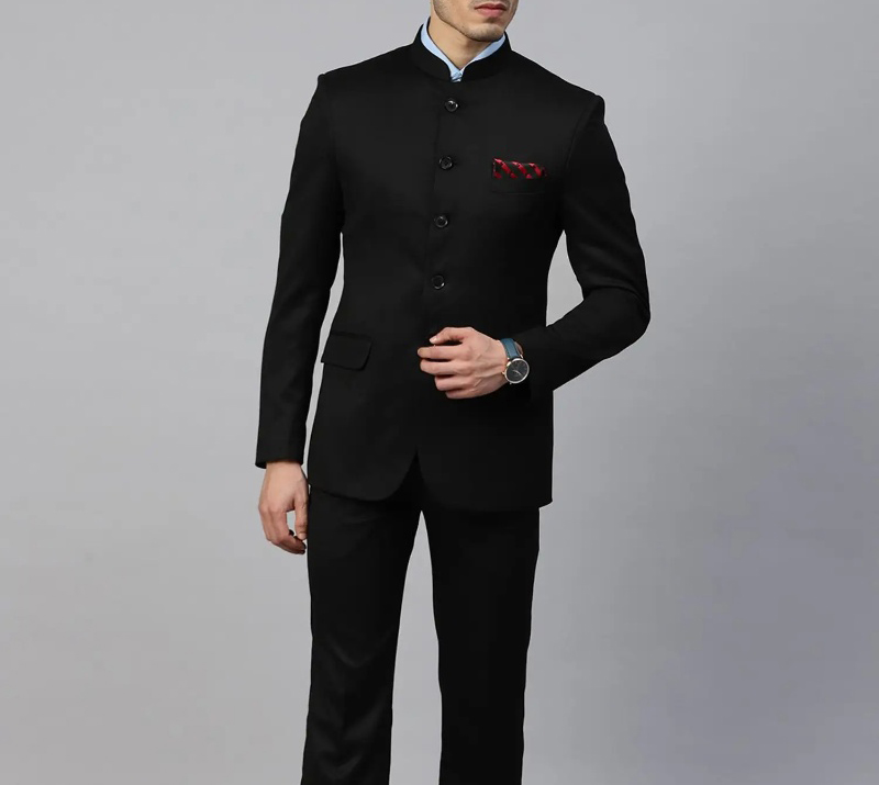 What is mandarin collar suit? A guide about chinese collar suit 12 mandarin collar suit 1