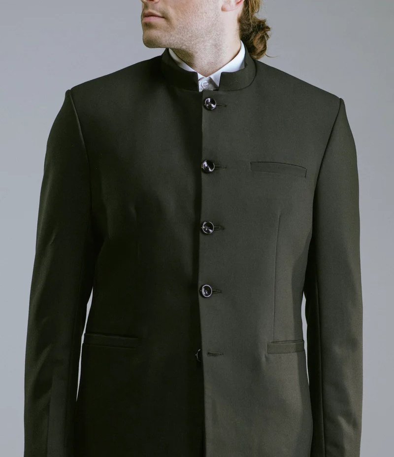 What is mandarin collar suit? A guide about chinese collar suit 16 mandarin collar suit 5
