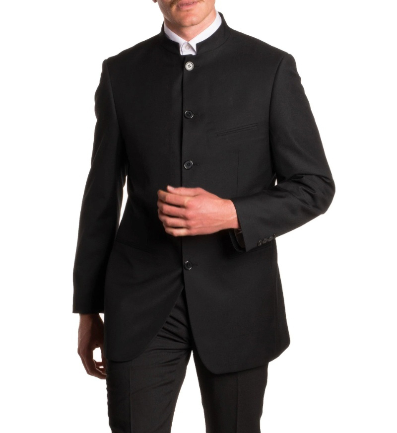What is mandarin collar suit? A guide about chinese collar suit 17 mandarin collar suit 8