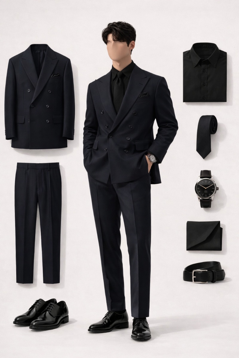 navy blue suit combinations 5