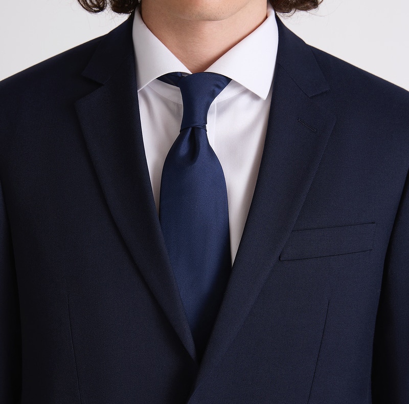navy suit and white shirt 12