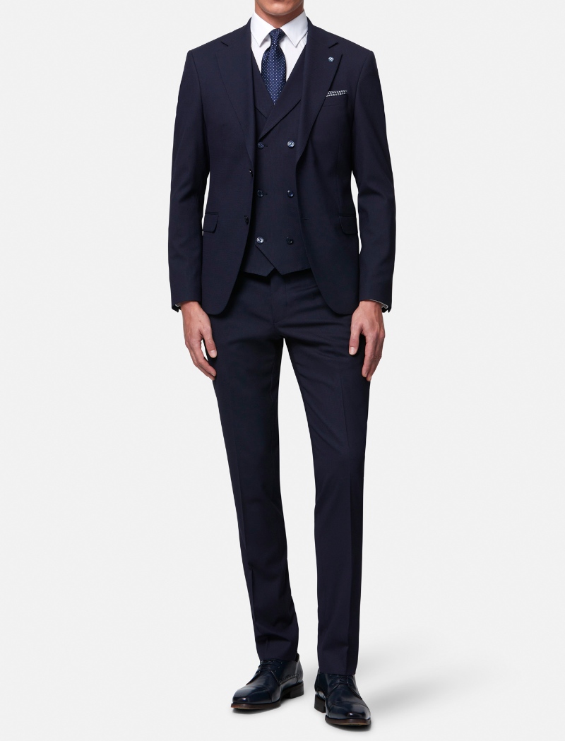 navy suit and white shirt 15