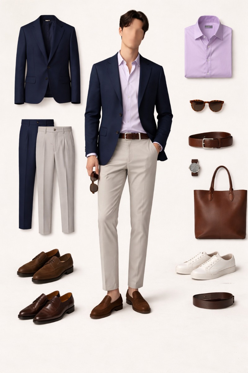 Navy Suit Lavender Shirt 23 navy suit lavender shirt 8