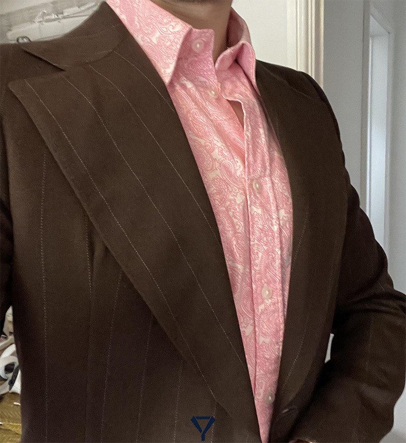 what color shirt for brown suit 10