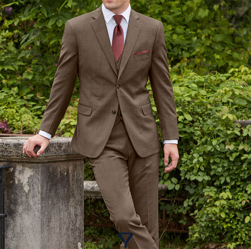 what color shirt for brown suit 15