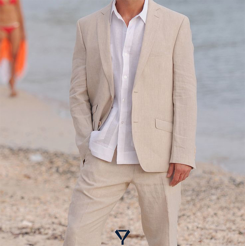 what color shirt to wear with a tan suit 12