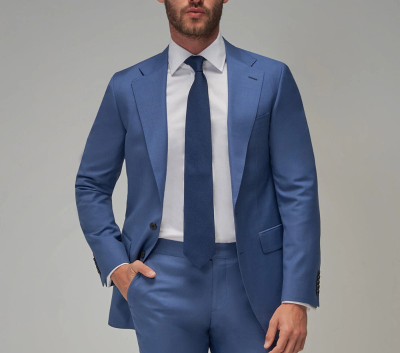 what color shirt to wear with blue suit 5