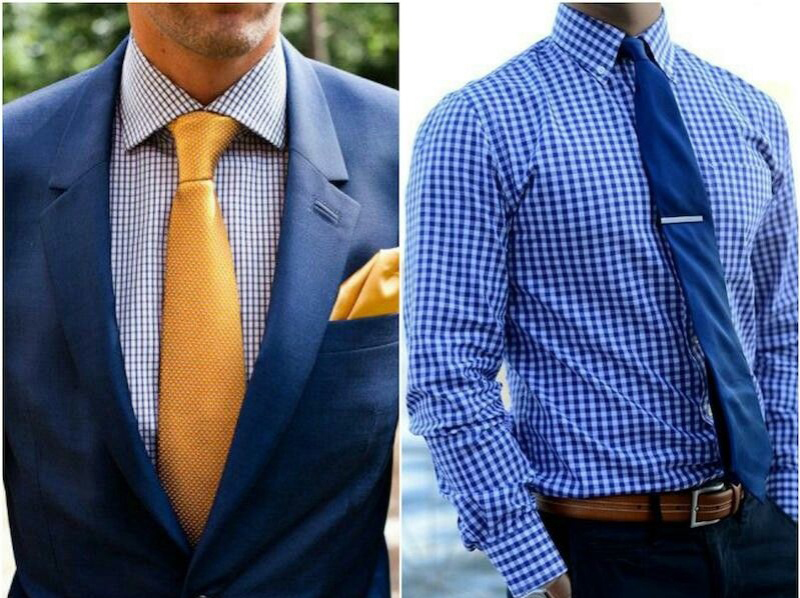 what color shirt to wear with blue suit 7