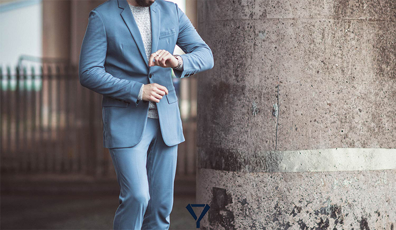 what color shirt to wear with blue suit a9