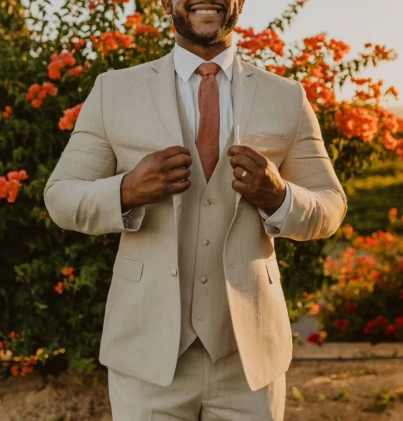 what color shirt with beige suit 15