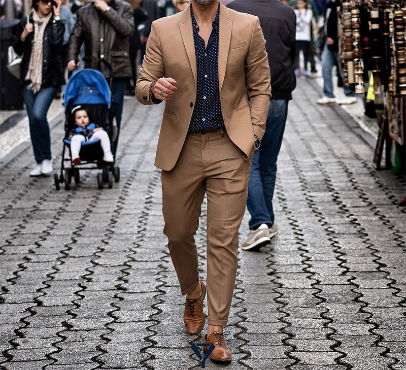 what color shoes to wear with brown suit 10