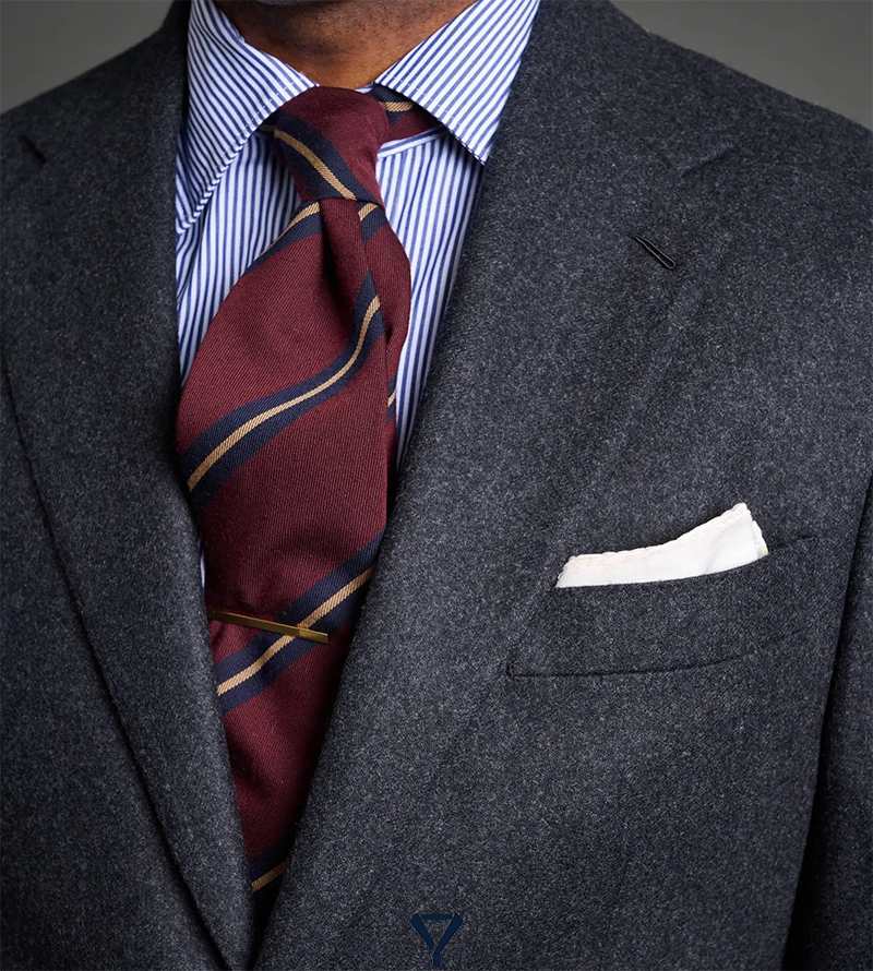 what color tie to wear with charcoal suit 15