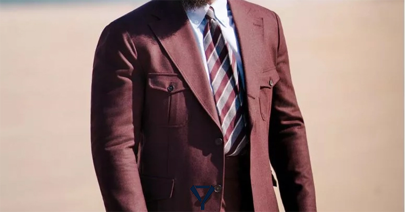what color tie with burgundy suit 10