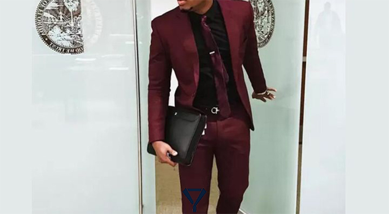 what color tie with burgundy suit 20
