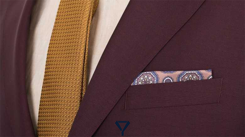 what color tie with burgundy suit 7