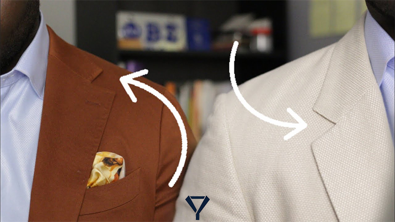 what is lapel in suit a4