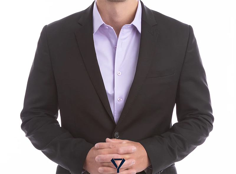 what shirt to wear with black suit a8