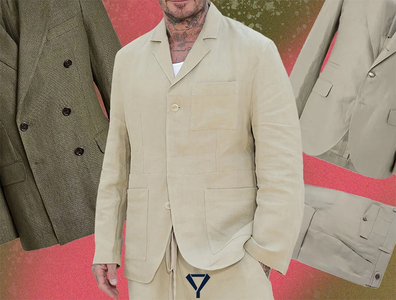 what shirt to wear with linen suit 15