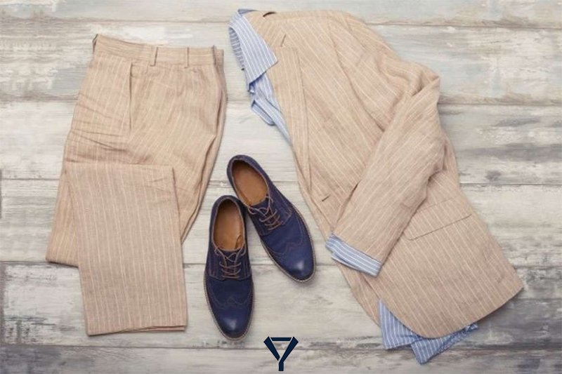 what shirt to wear with linen suit 19