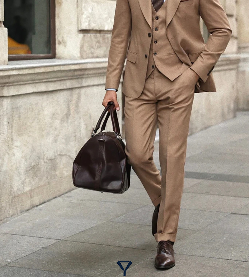 what shoes to wear with a tan suit 13