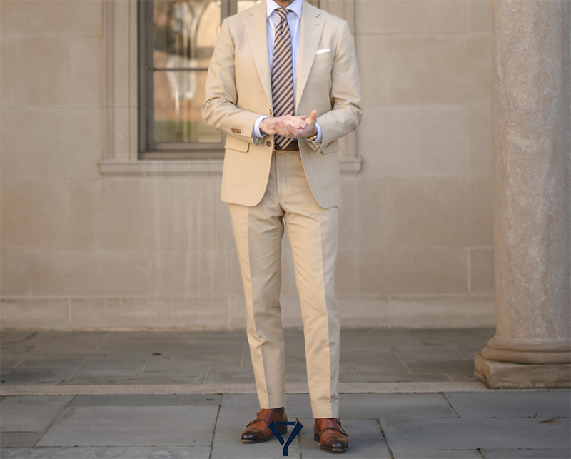 what shoes to wear with a tan suit 17