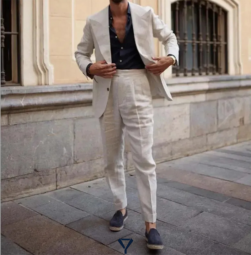 what shoes to wear with linen suit 16
