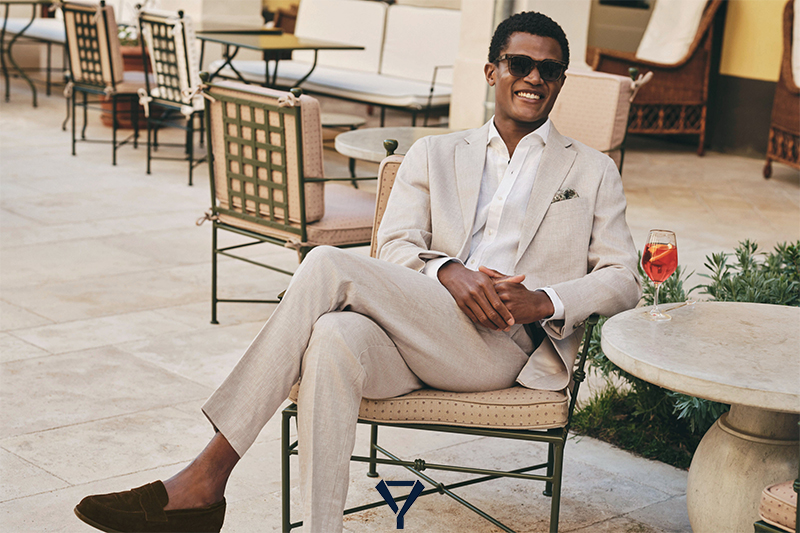 what shoes to wear with linen suit 2