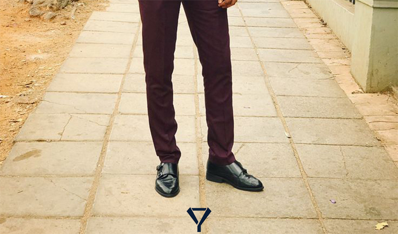 what shoes with burgundy suit a3