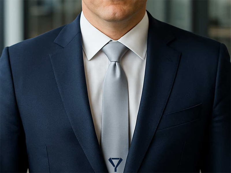 what tie to wear with navy suit 14
