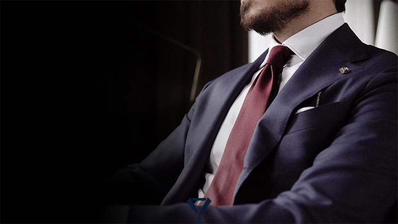 what tie to wear with navy suit 3